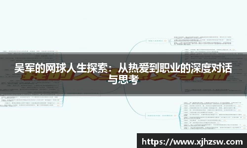 吴军的网球人生探索：从热爱到职业的深度对话与思考