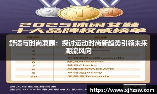 舒适与时尚兼顾：探讨运动时尚新趋势引领未来潮流风向